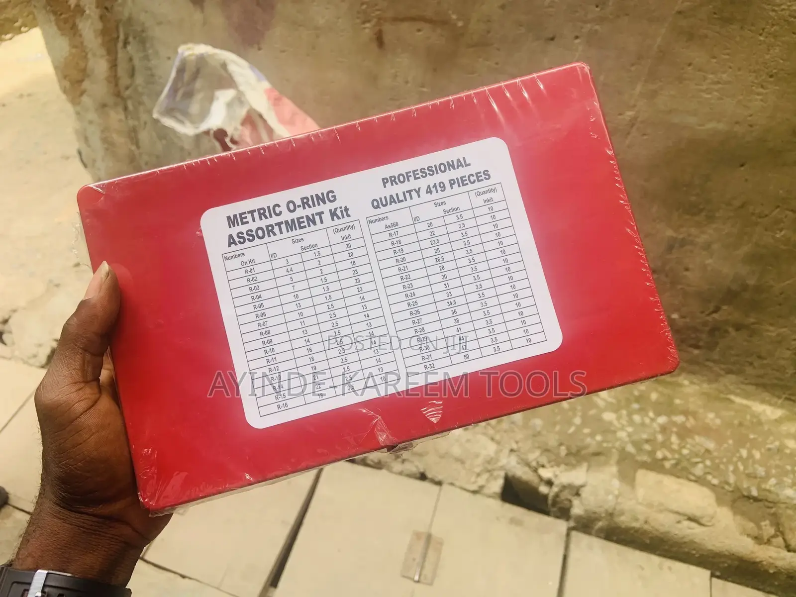 Metric O-Ring Assortment Kit