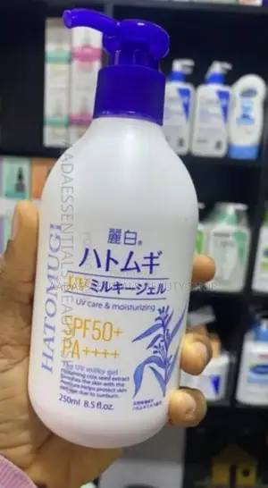 Photo - Hatomugi The Uv And Moisturizing Milky Gel Spf 50 +Pa++250ml