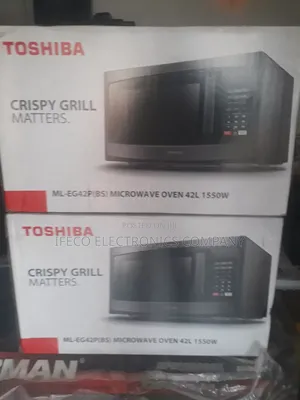 42 Litters Toshiba Microwave With Grill