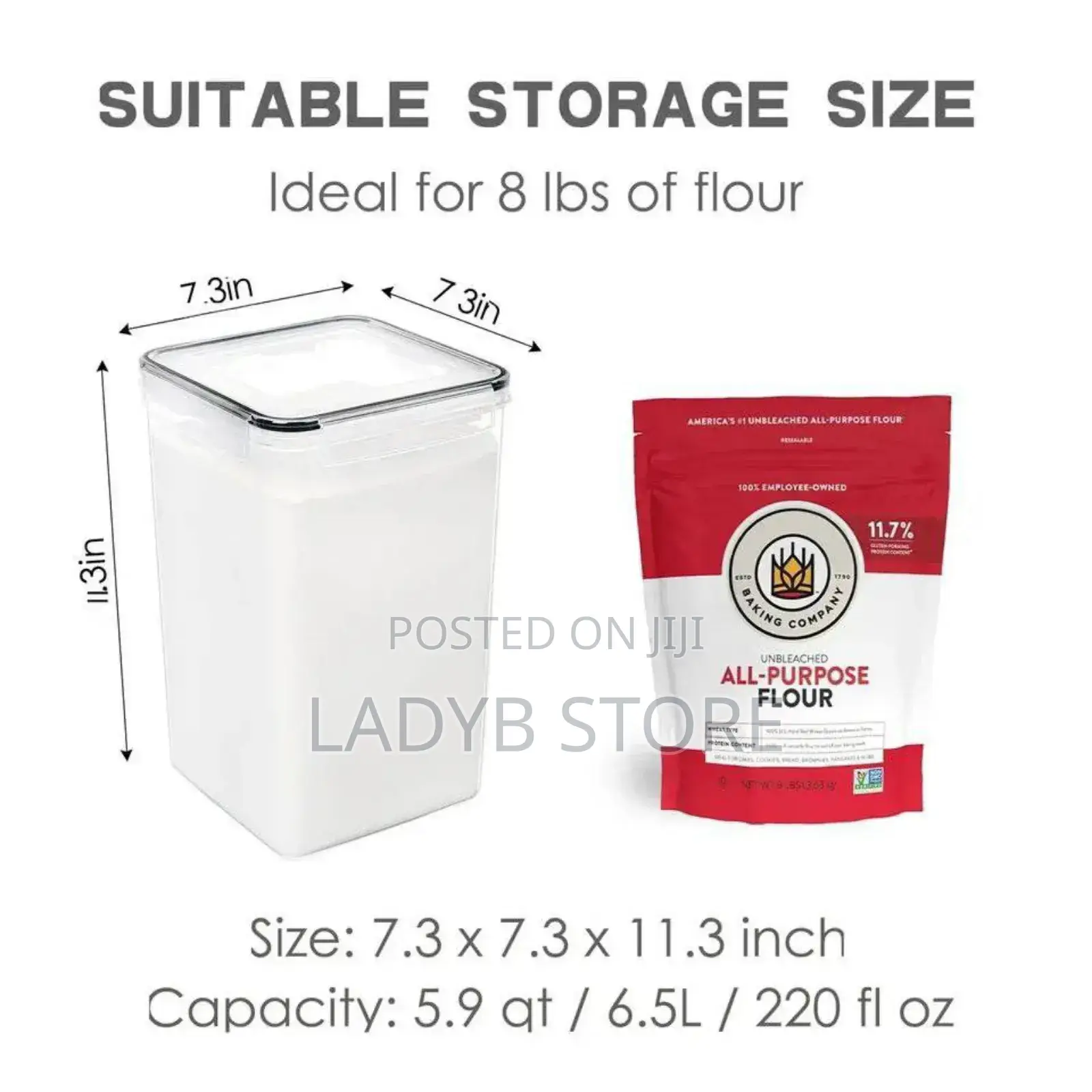 4 Set Cereal Container
