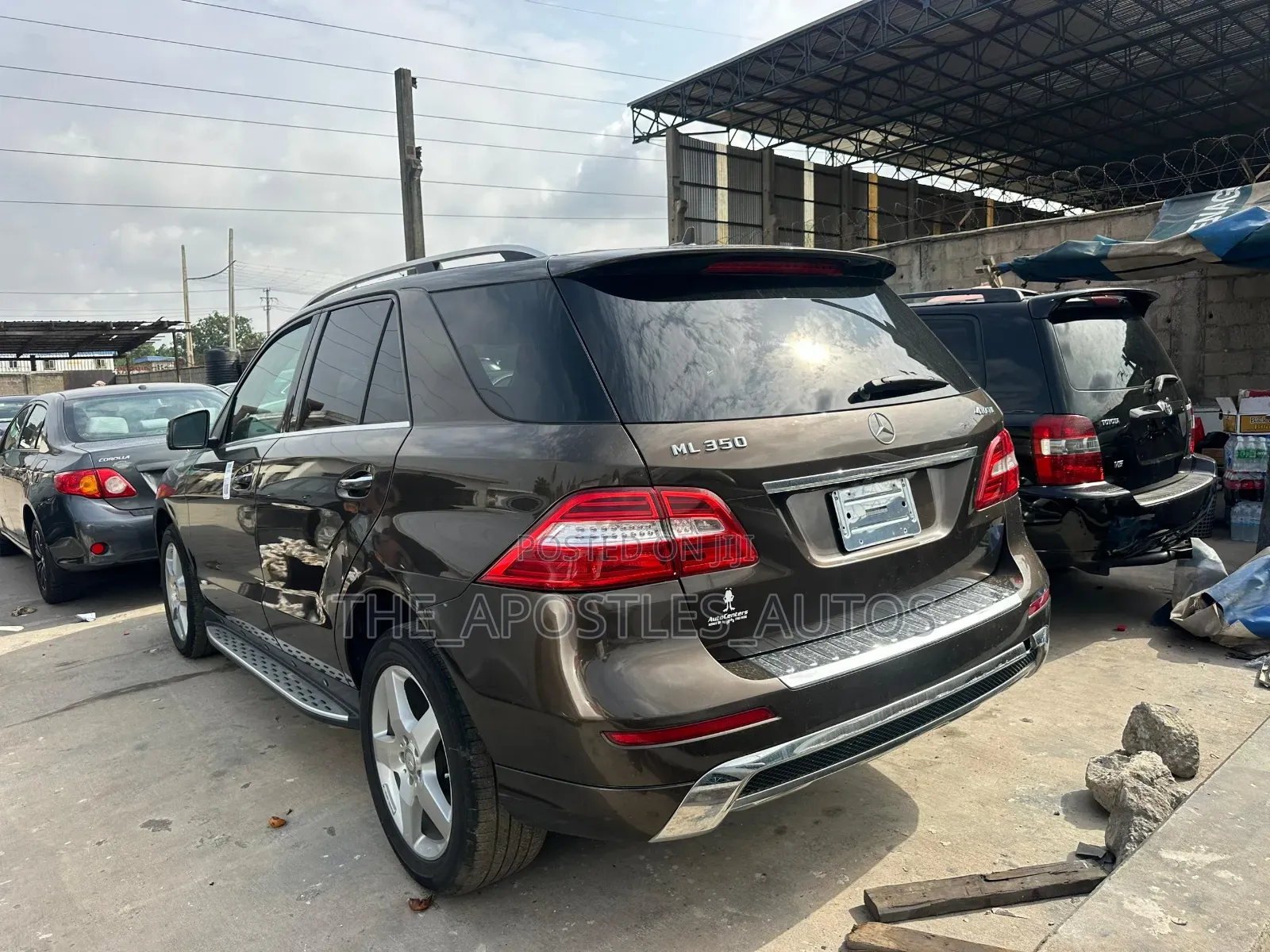 Mercedes-Benz M Class 2014 Brown