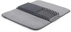 Drying Mat for Utensils With Plate Rack