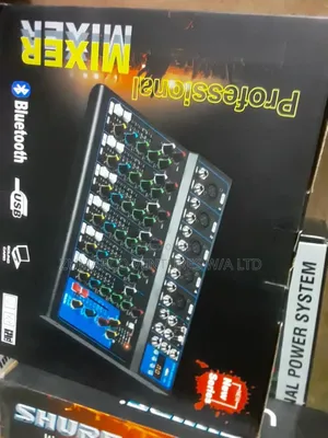 Professional Music Mixer With Bluetooth and Usb