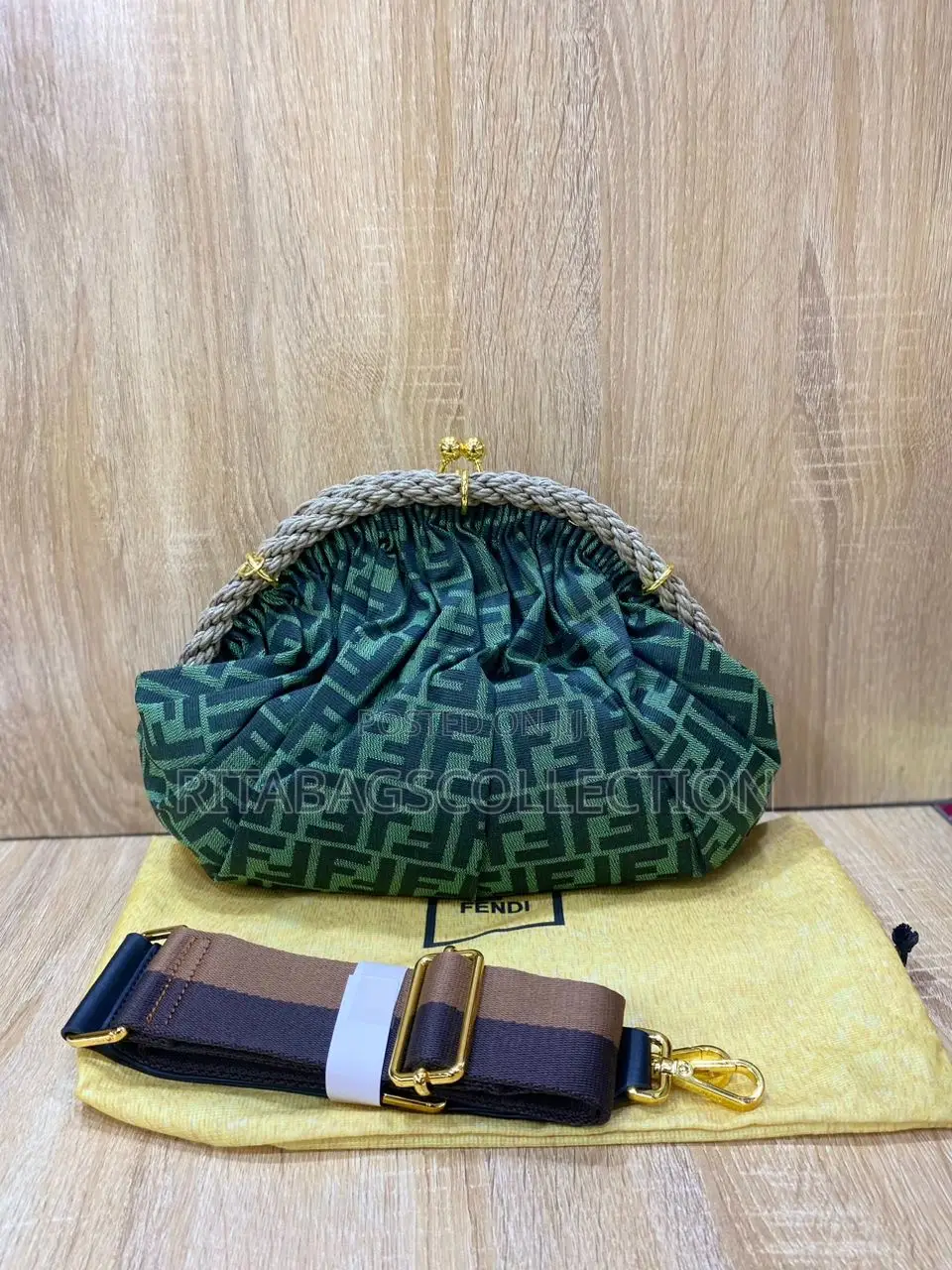 Luxury Fendi Pouch Bag