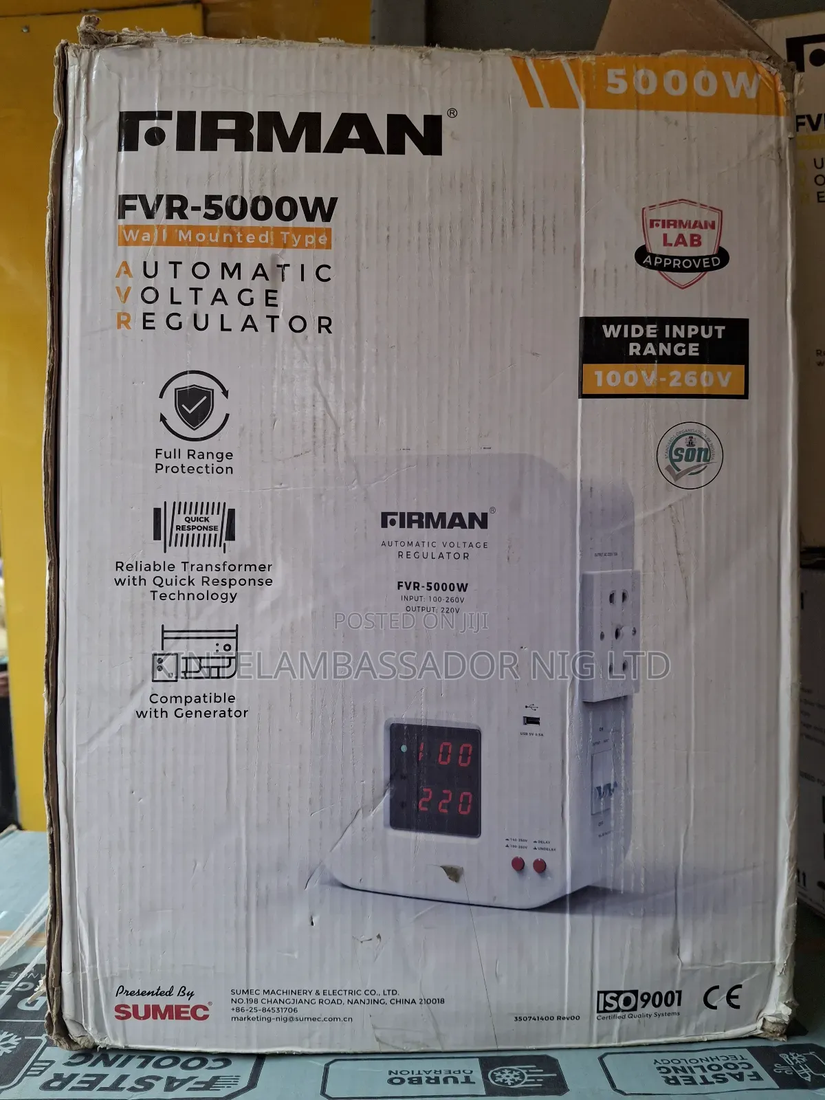 Firman Wall Mount Stabilizer -5000watt