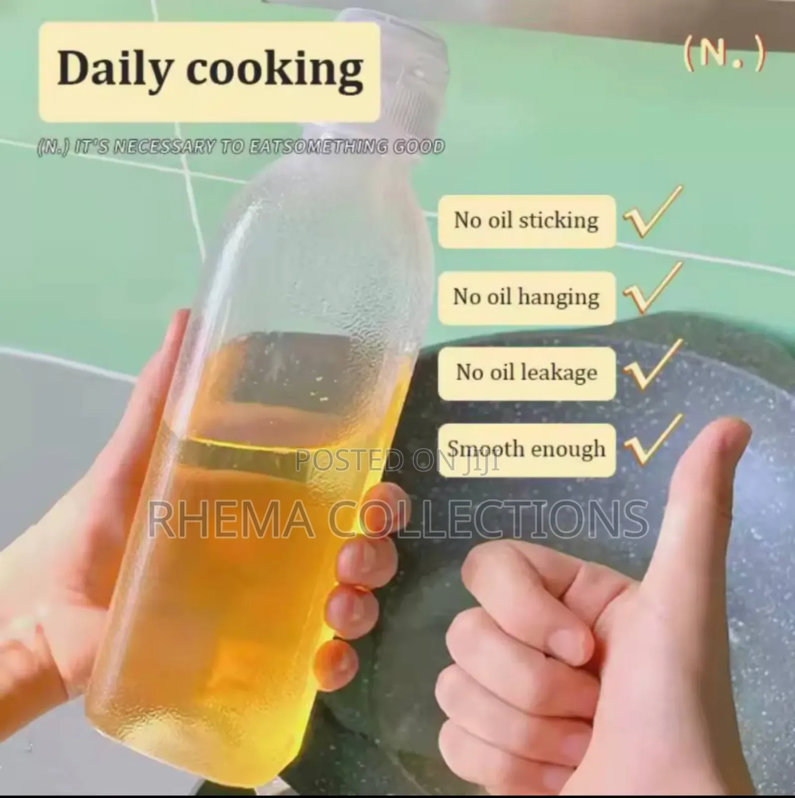 500ml Squeeze Seasoning Oil Control Bottle