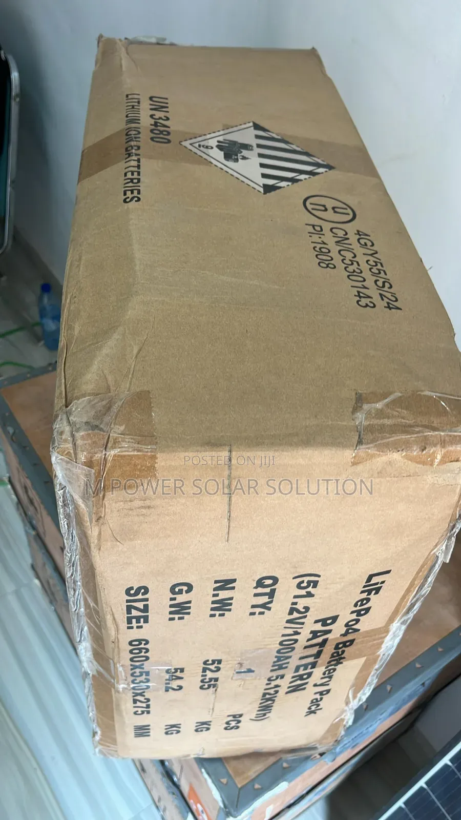 5kwh 51.2v Pattern Solar Lithium Battery