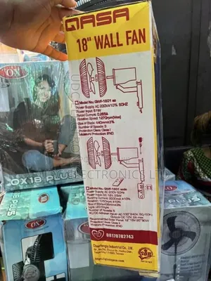 Qasa Iron Base Wall Fan