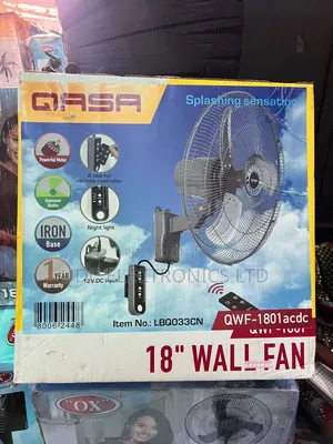 Qasa Iron Base Wall Fan