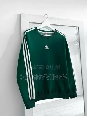 Stripe-Up Adidas Sweatshirt