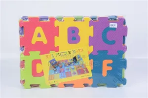 Photo - Kids Puzzle Mats Alphabet Nd Numbers- Multicolor