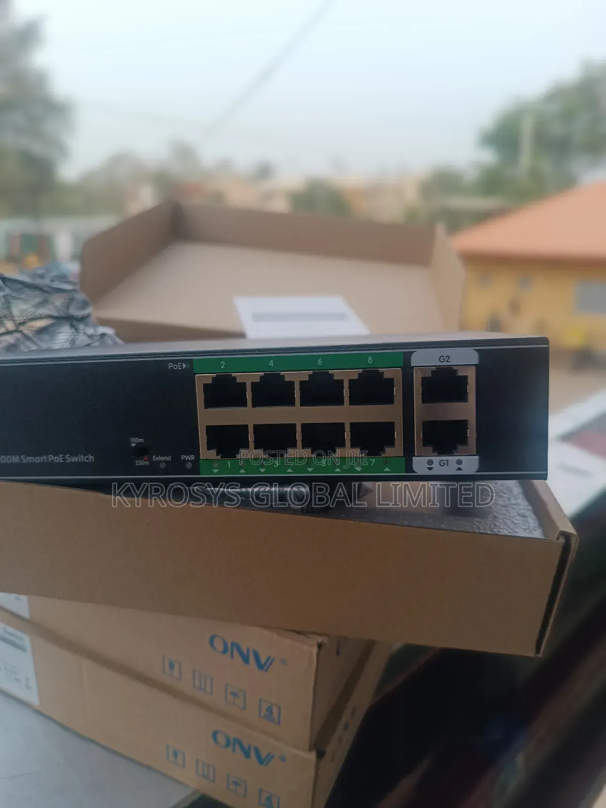 Onv 8 Port Poe Switch