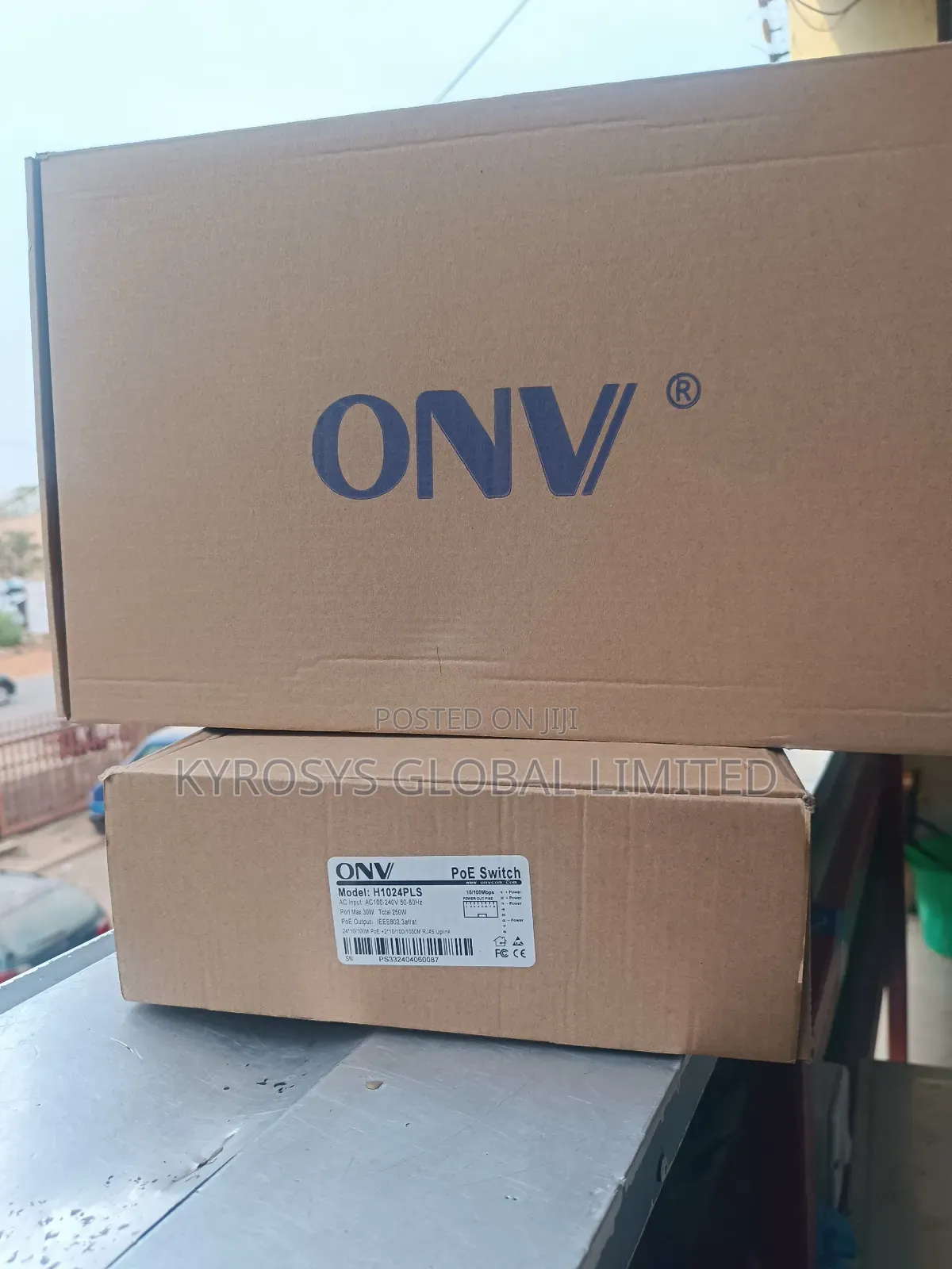 Onv 24 Port Poe Switch