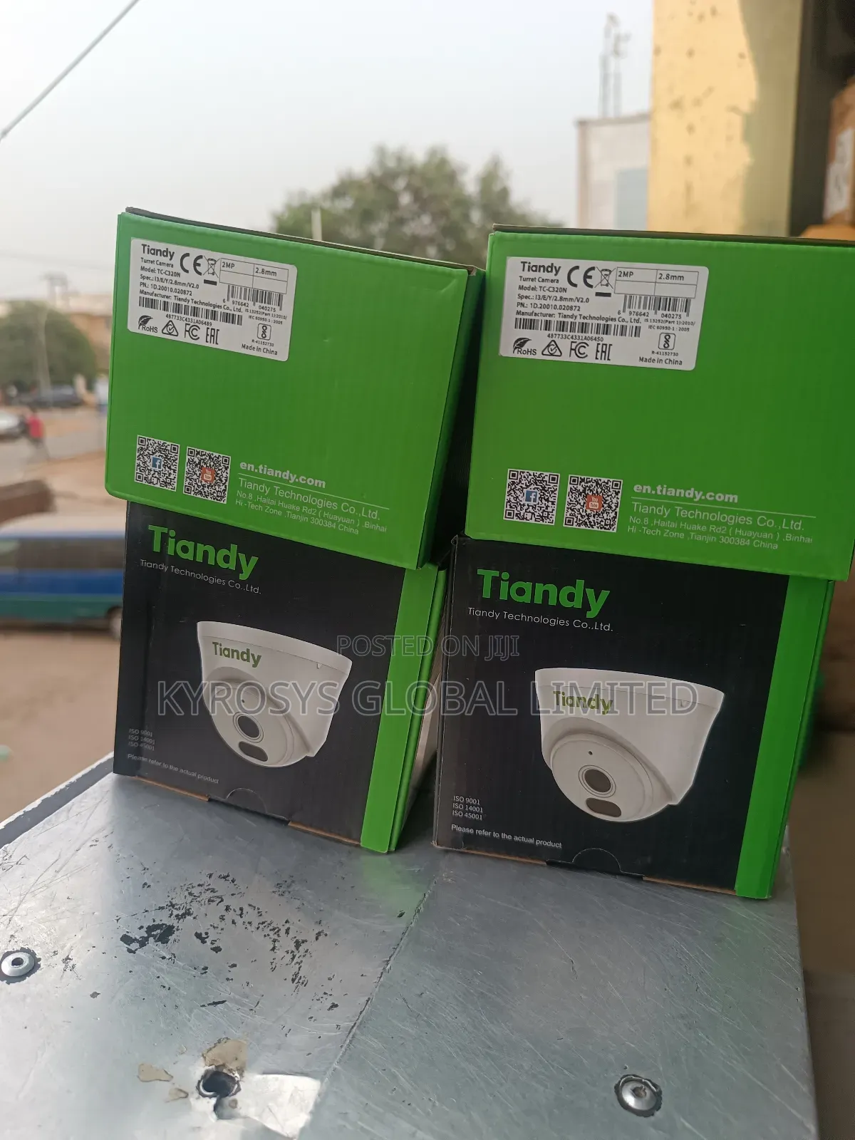 Tiandy 2mp Ip Dome Camera