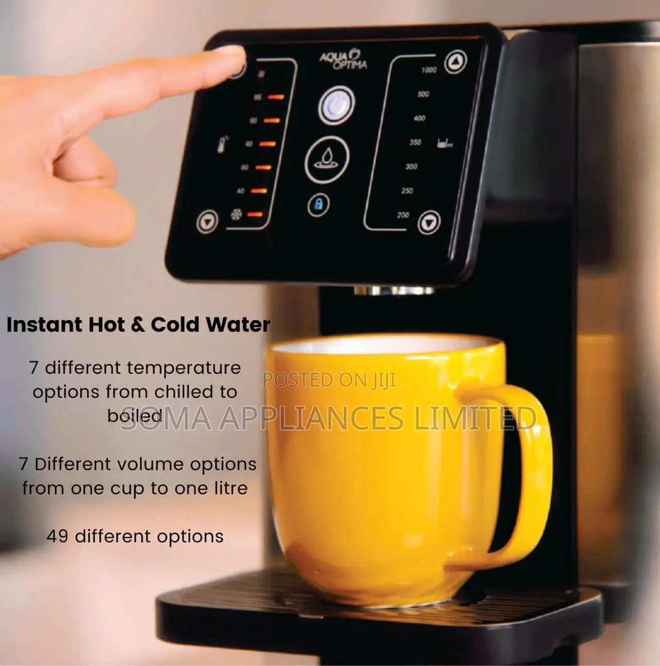 Aqua Optima Aurora Instant Hot Cold Filter Water Dispenser