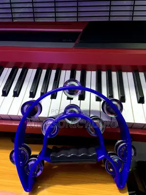 Power 2 Tambourine,Blue Color