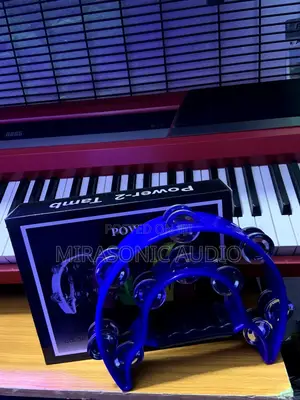 Power 2 Tambourine,Blue Color