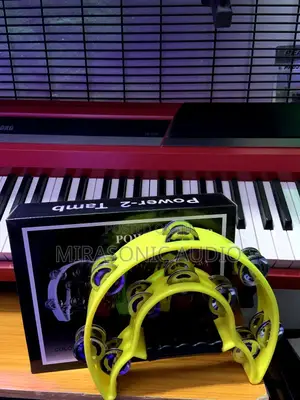 Power 2 Tambourine, Color Yellow