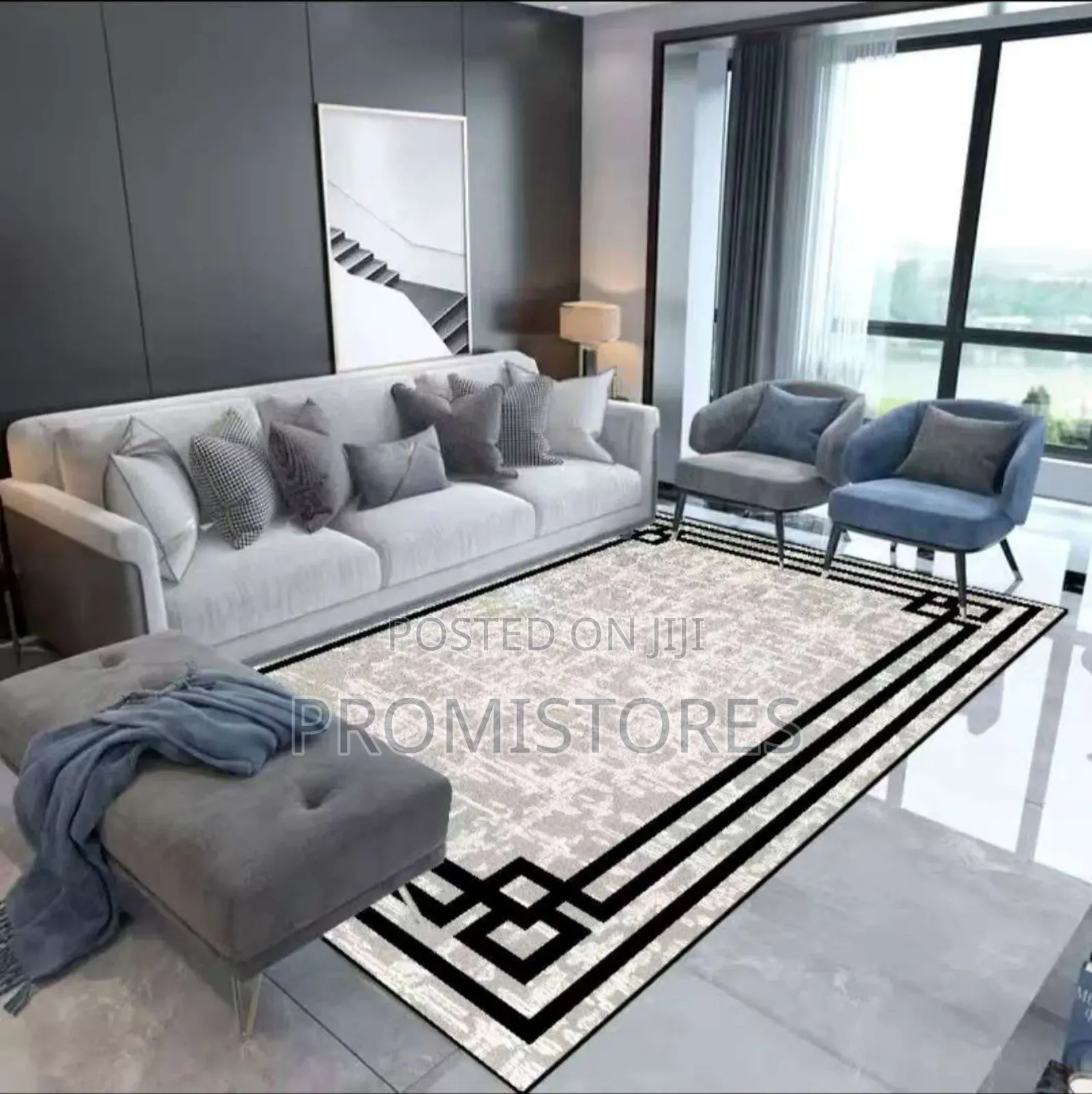 Multicolored Modern Centre Rug 160cmx230cm