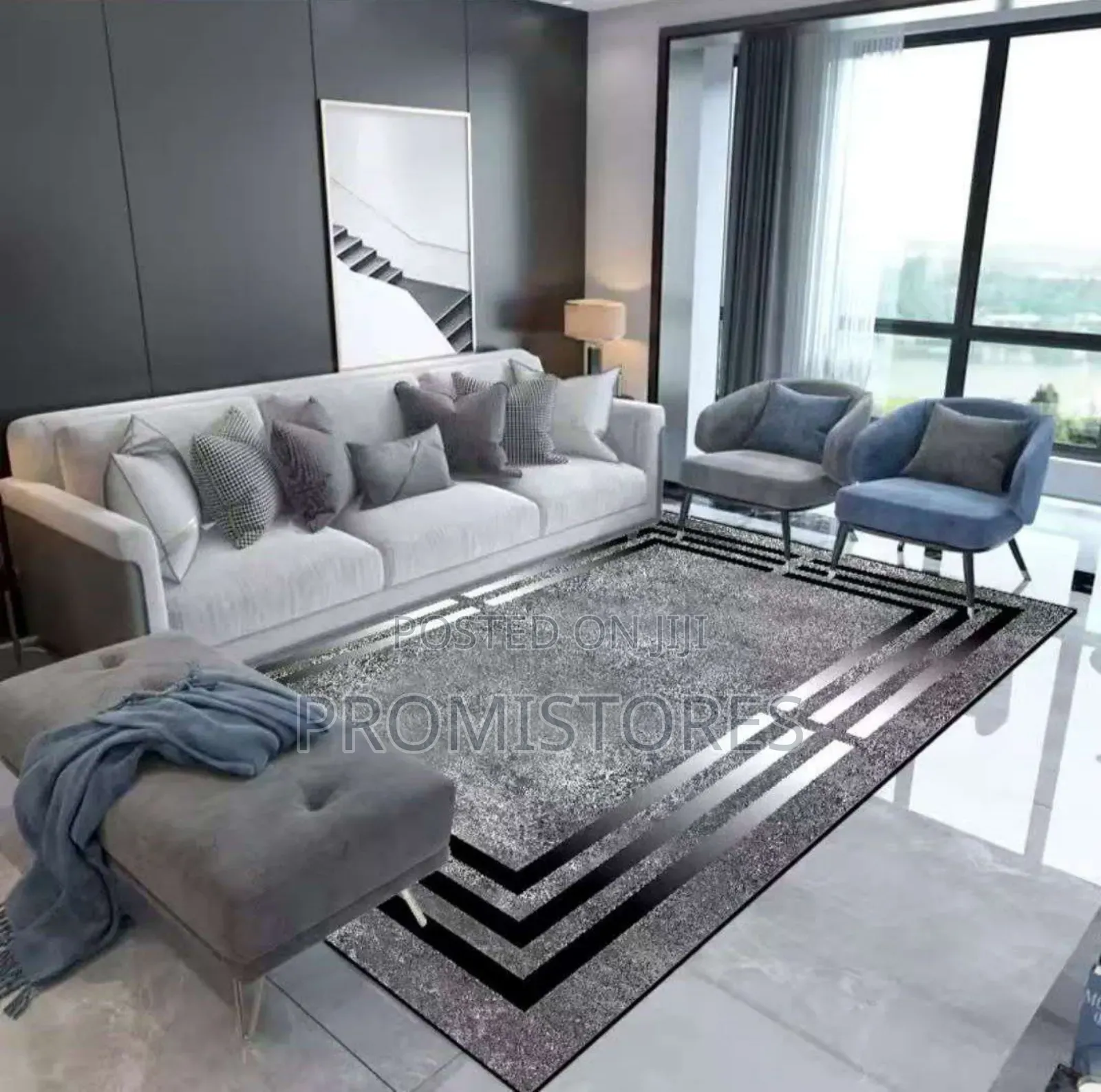 Multicolored Modern Centre Rug 160cmx230cm