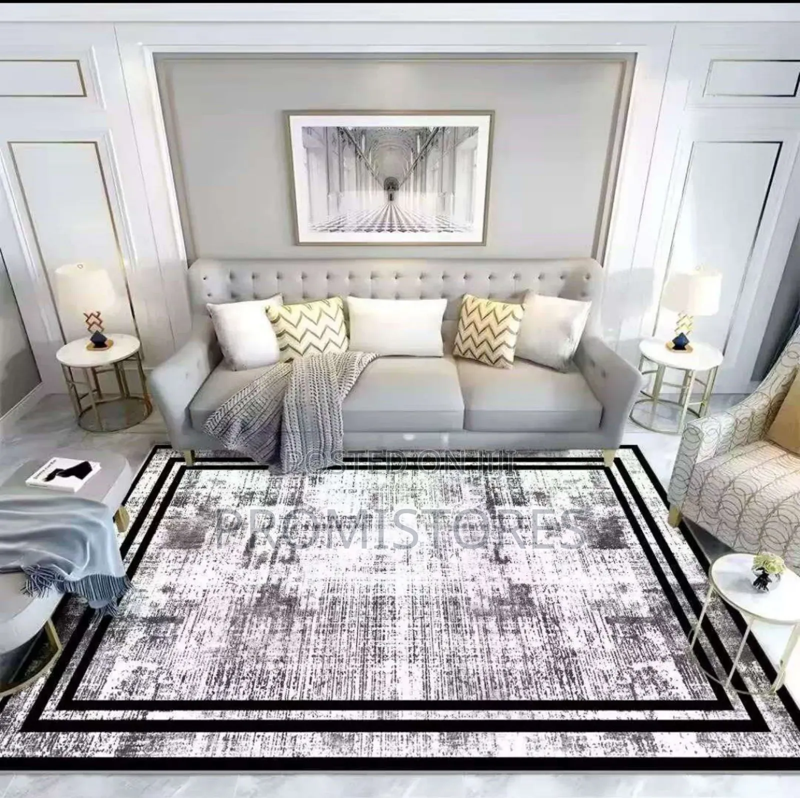Multicolored Modern Centre Rug 160cmx230cm