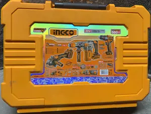 Ingco Cordless 3pcs Combo Tools With 2 Li-Ion Battery 5.0ah