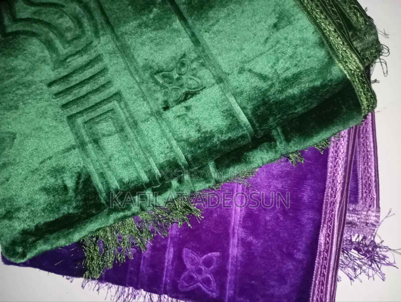 Soft Double Layered Prayer Mats Wholesales