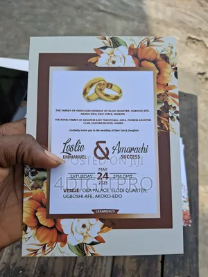 Wedding Invitation Card