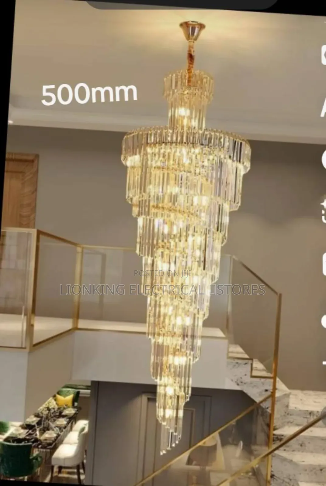 Silver Line Luxury Chandelier