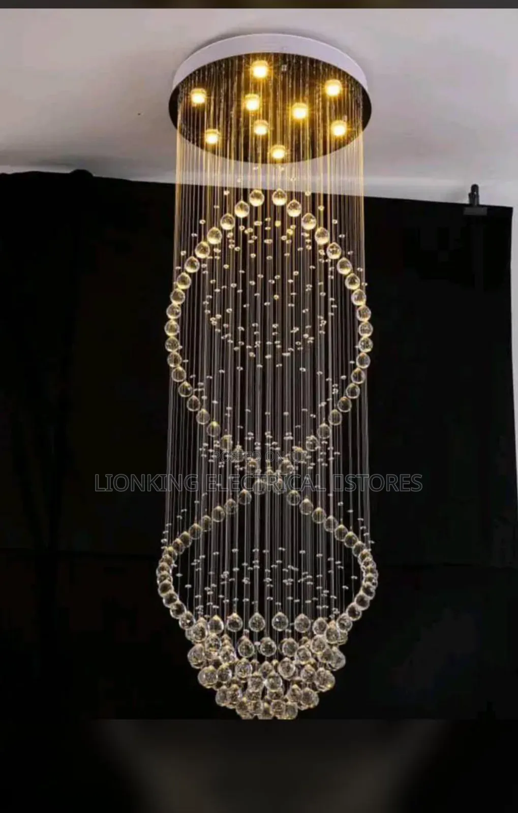 Silver Line Luxury Chandelier