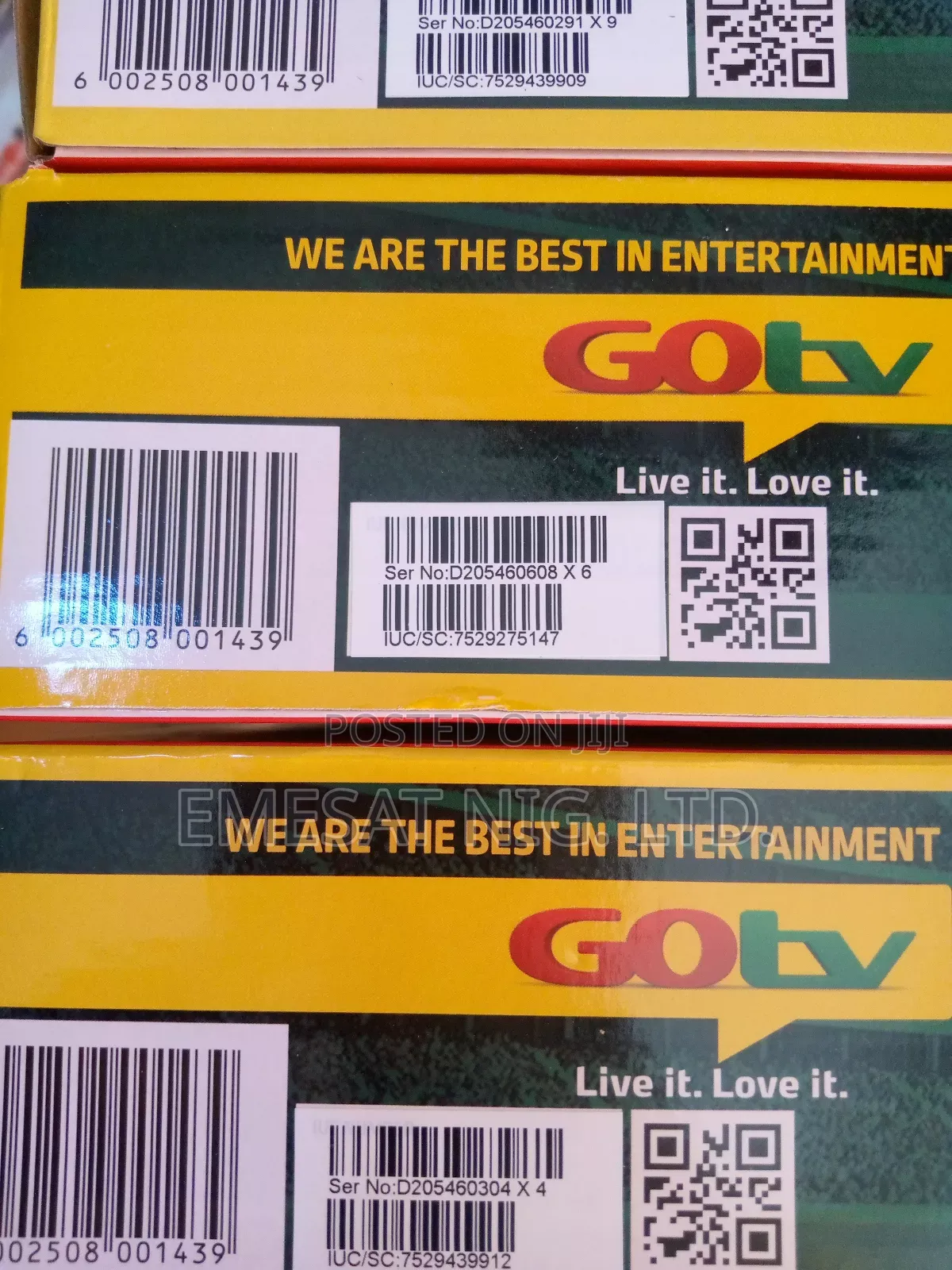 Gotv DSTV Decoder With Installation and 1 Month Subscription