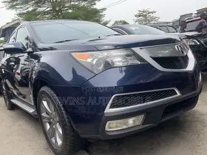 Acura MDX Advance Package SUV AWD (3.7L 6cyl 6A) 2012 Blue