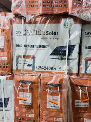 Original City Choice Solar Tubular Battery Available