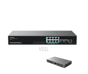 Grandstream Gwn7821p 8-Port Layer-3 Multi-Gigabit Enterprise