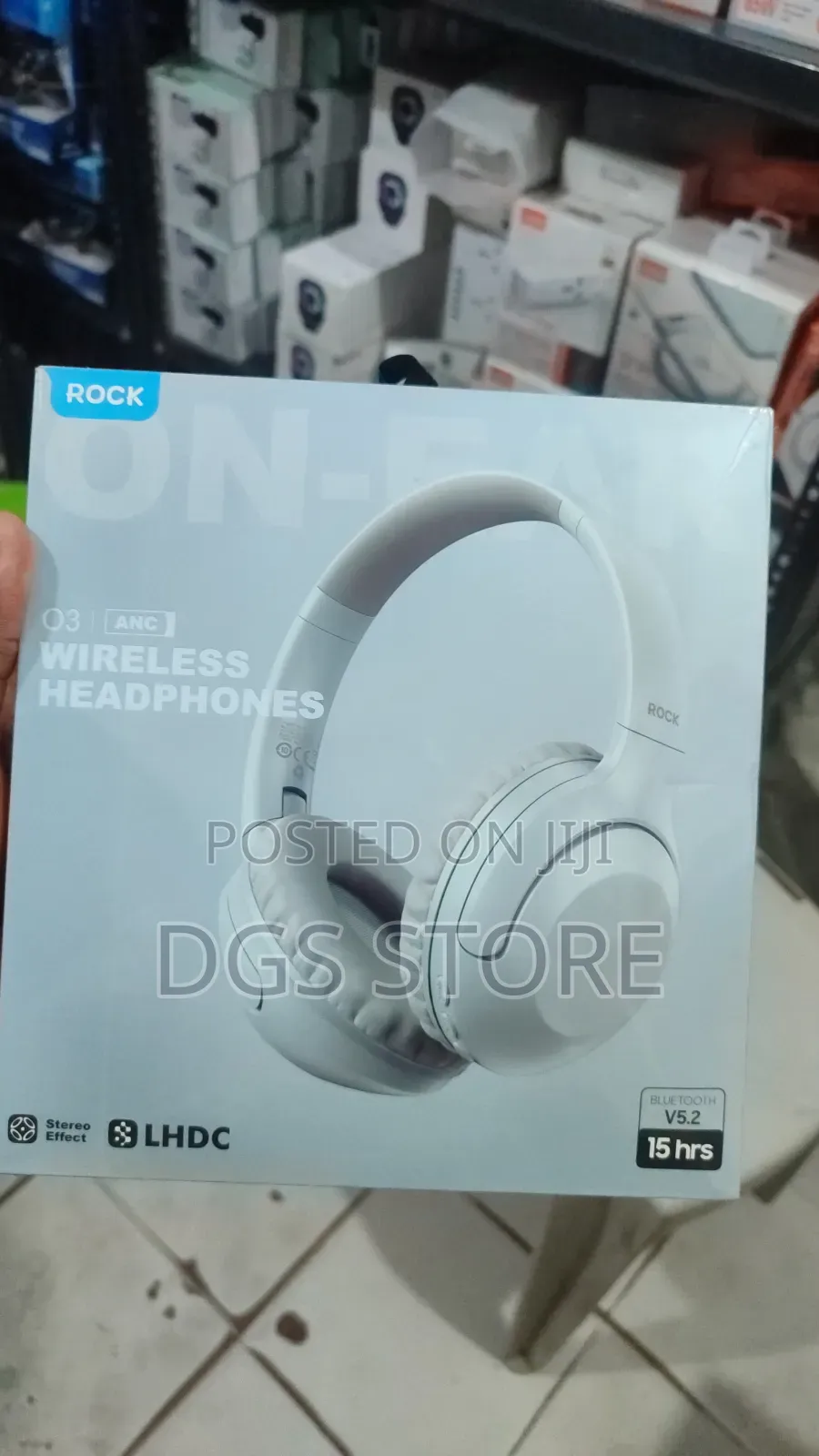 Rock 03 Anc Bluetooth Headphone
