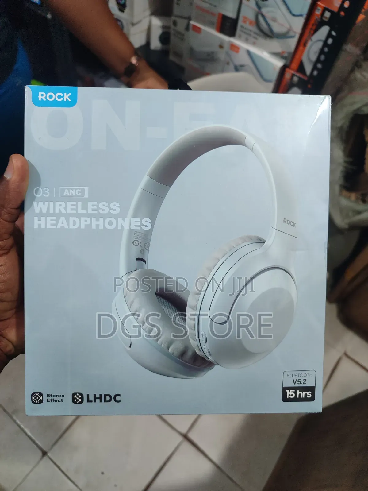 Rock 03 Anc Bluetooth Headphone