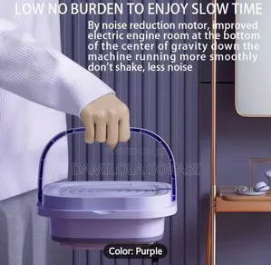 Portable Mini Washing Machine Dryer Combo - Foldable