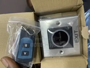 No Touch Exit Button With Remote Control