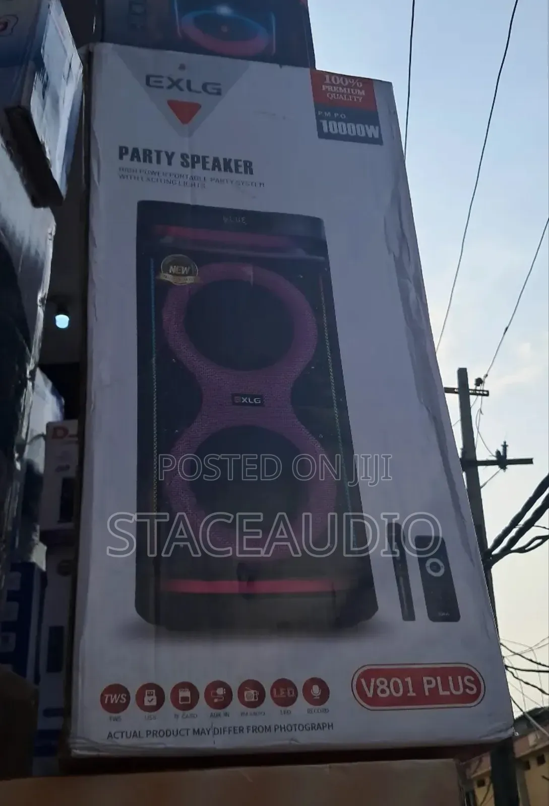 Exlg Party Box Speaker
