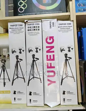 3388 Quality Tripod Stand With Bt Shutter