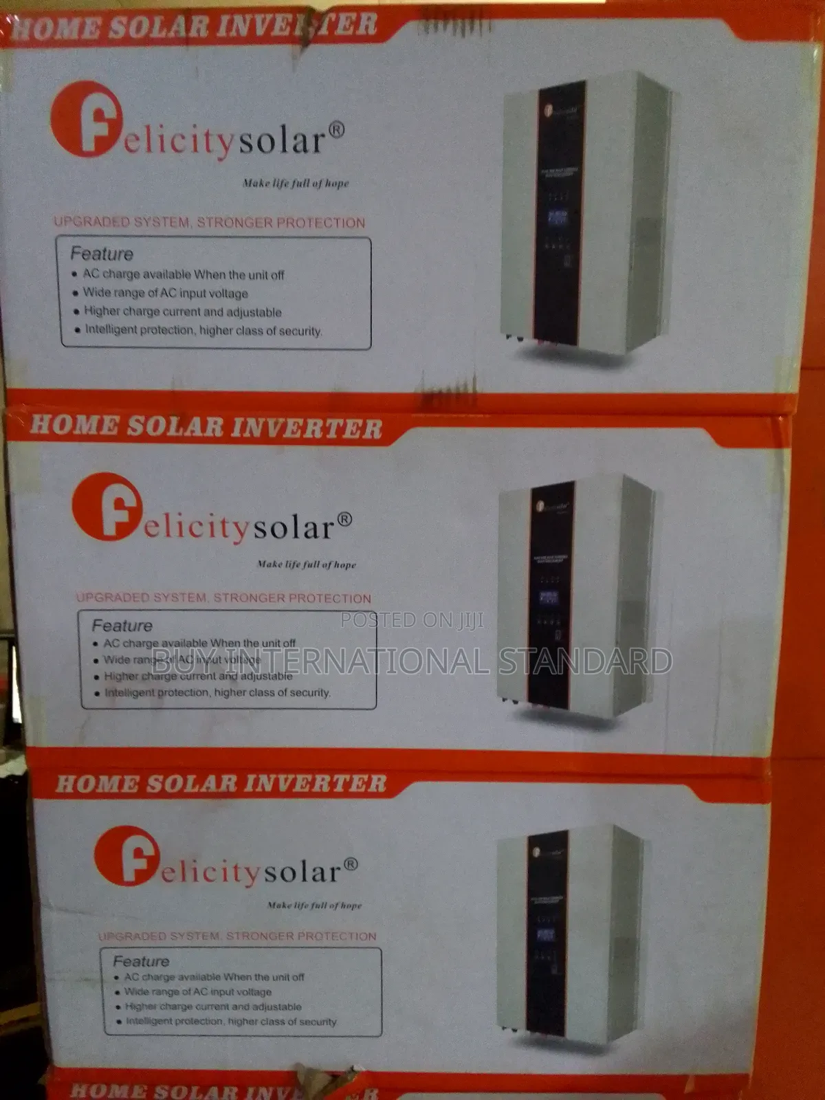 Inbuilt Charge Controller Solar Inverter 7.5kva/48v