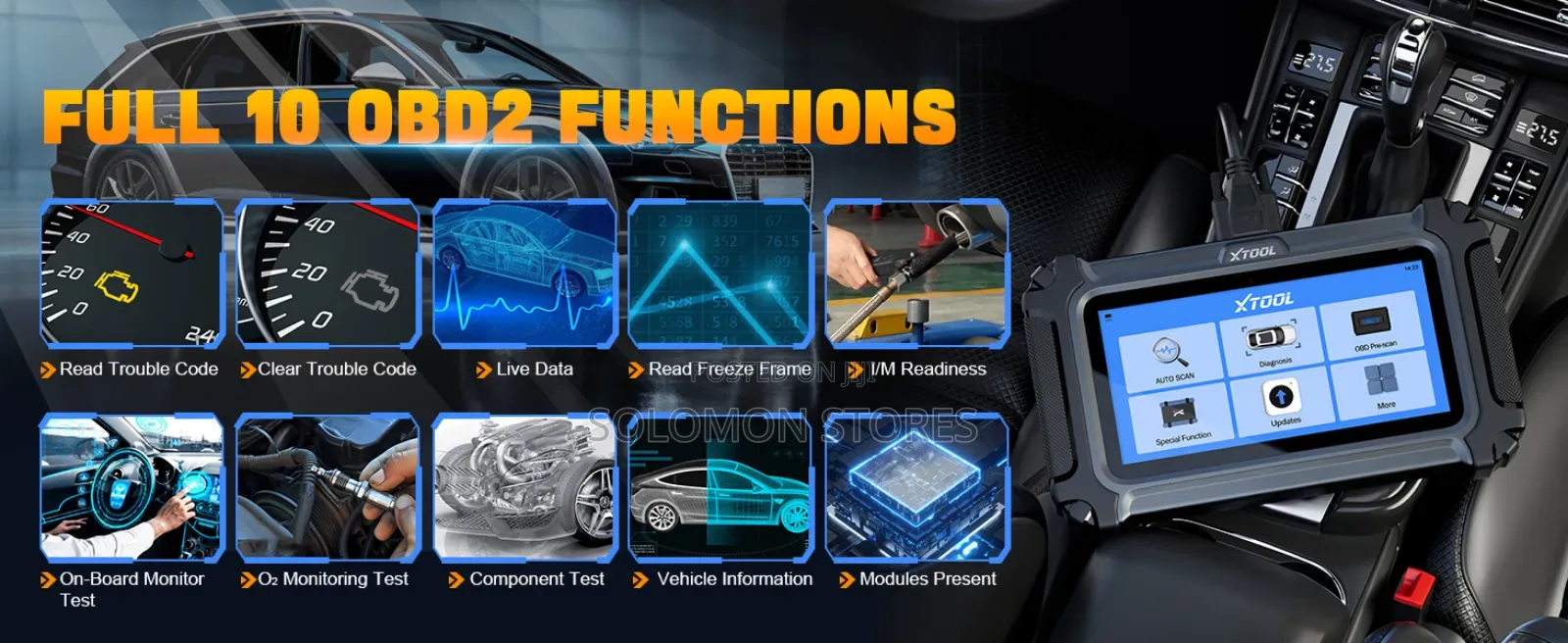 Xtool D5 Obd2 Car Scanner