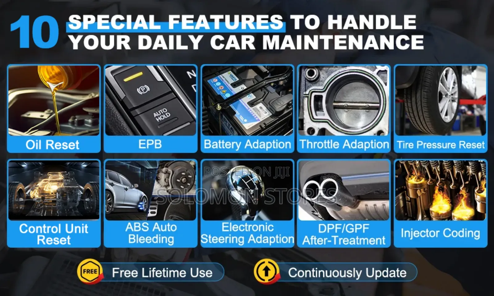 Xtool D5 Obd2 Car Scanner