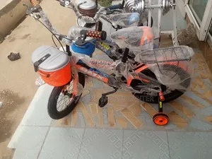 Orange Kids Bicycle