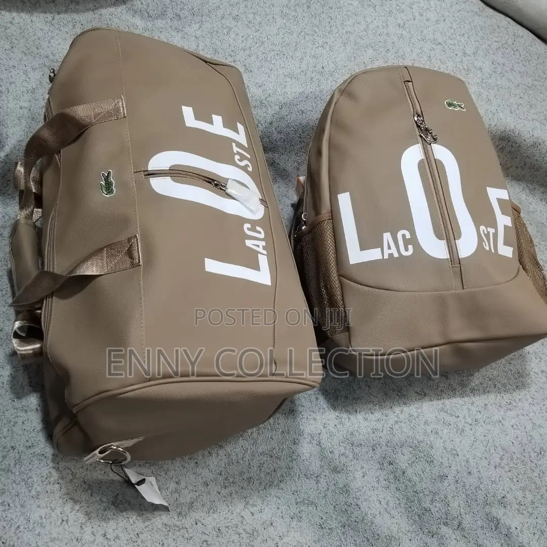 Quality Lacoste Duffel Bags and Backpack