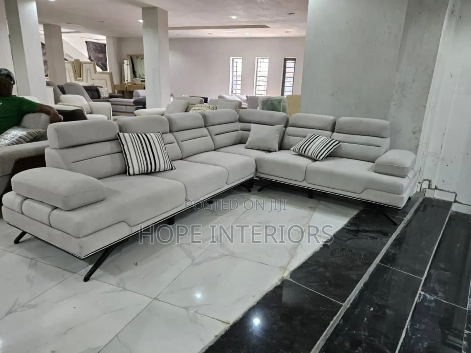Turkey Fabric L Shape Sofa