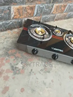 Introducing Table Top Mentec Gas Cooker With 3 Burners New
