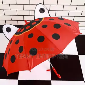 Child Umbrella Cute Stick Ears Kids Cartoon Character