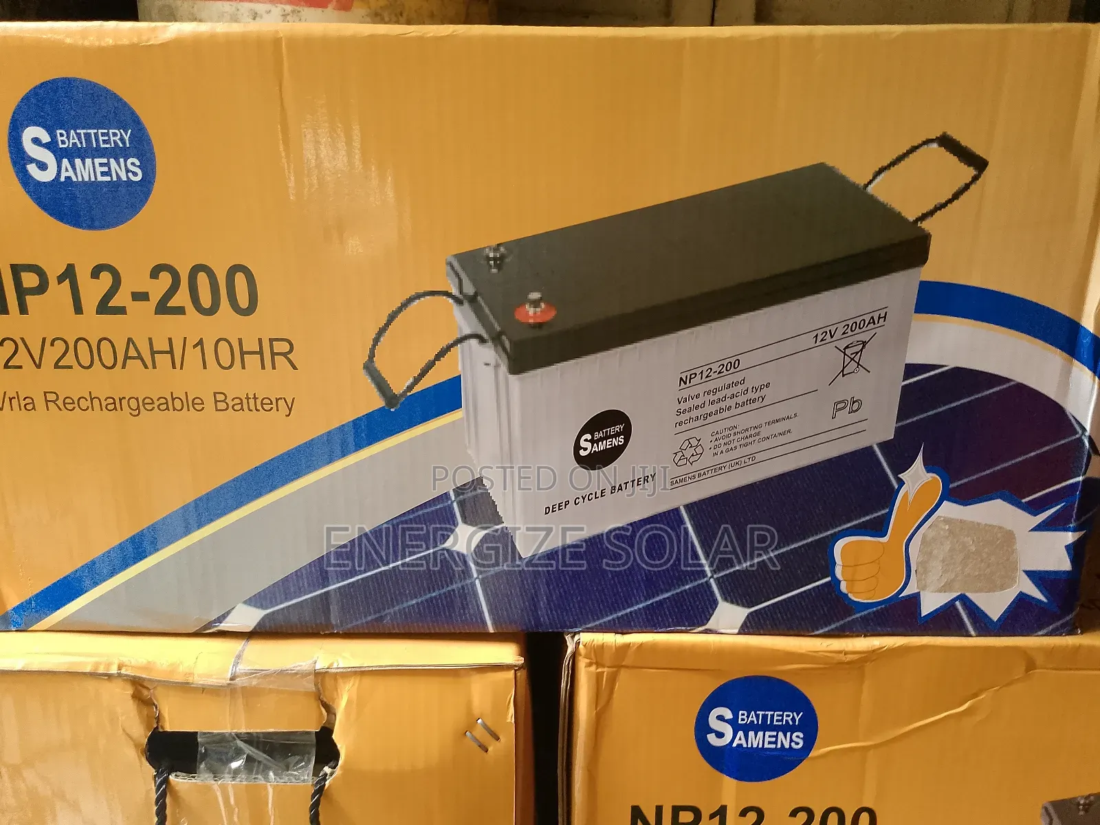 Samens 12v 200a Deep Cycle Battery