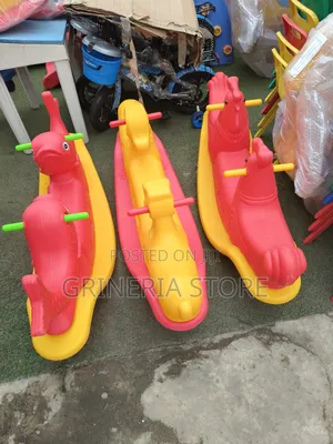 Photo - Kids Double Plastic See Saw Rocker